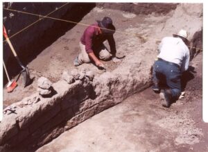 Salvamento arqueológico del acueducto de Nezahualcóyotl (2006)